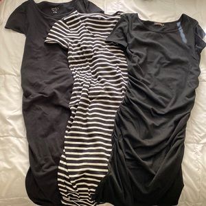 3 fitted maternity dresses